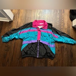 vintage 80s windbreaker